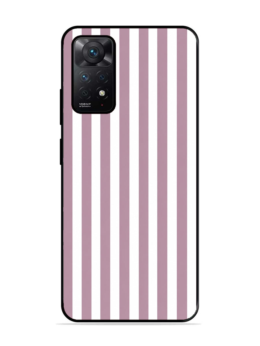 XIAOMI Redmi Note 11 4G Vertical Stripes Dusty Mauve