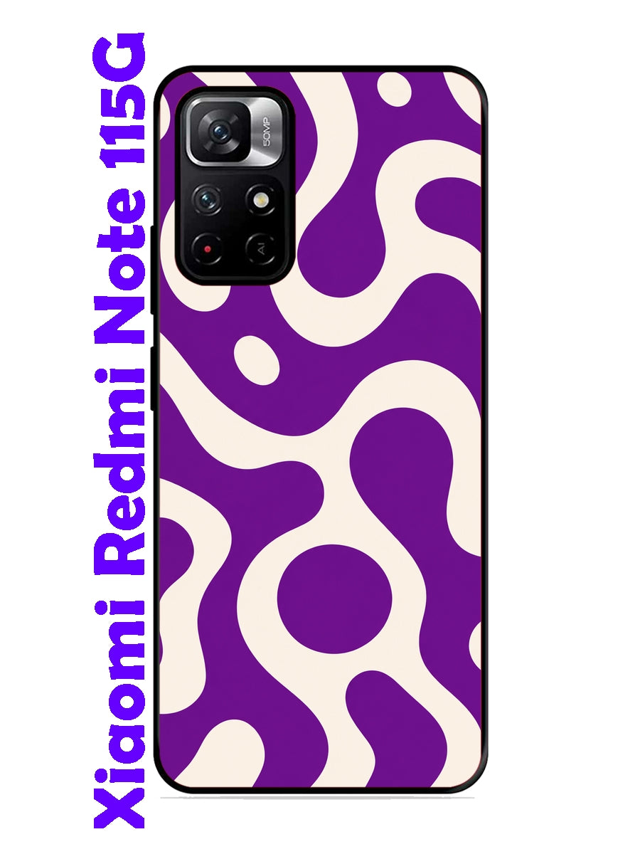 XIAOMI Redmi Note 11 5G Fluid wave pattern Purple