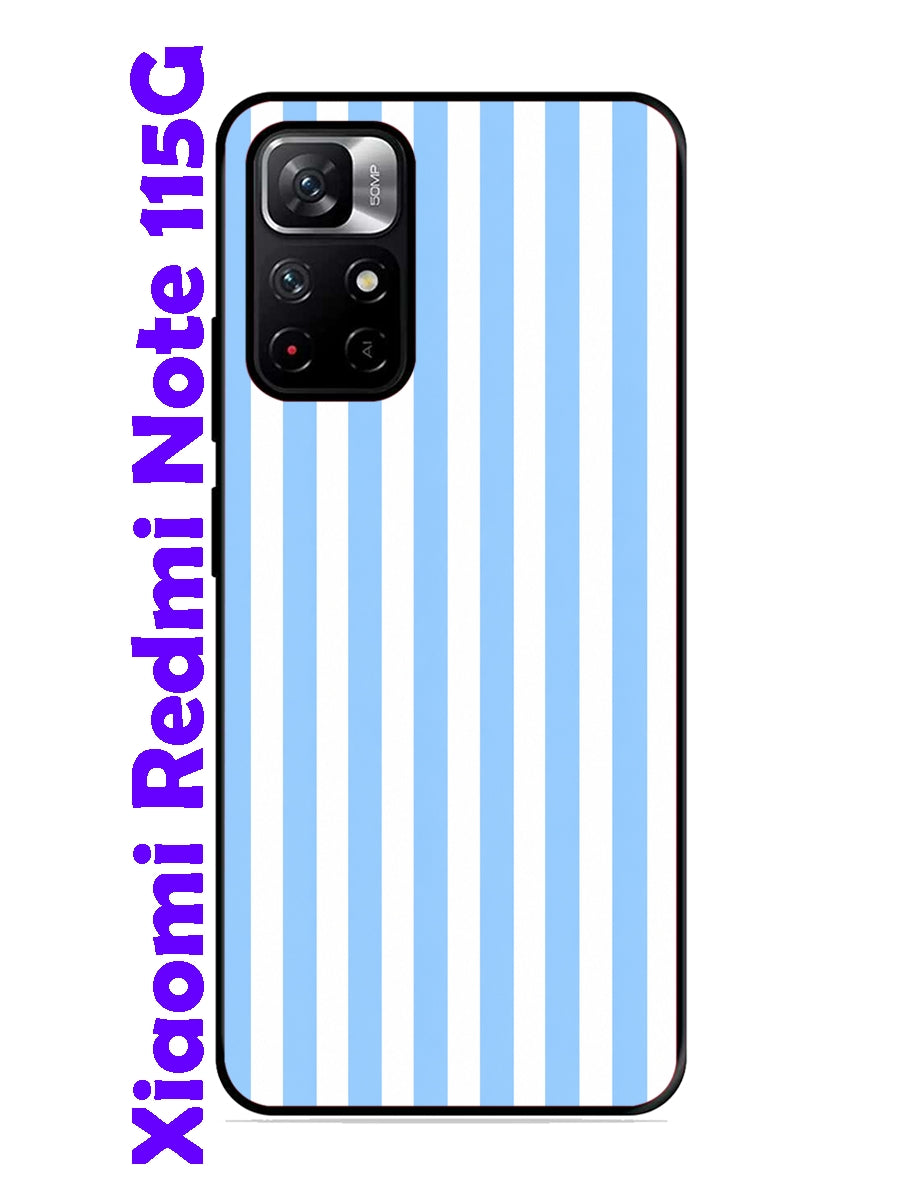 XIAOMI Redmi Note 11 5G Vertical Stripes Sky Blue