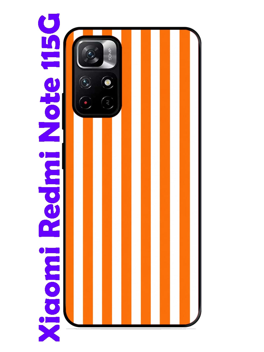 XIAOMI Redmi Note 11 5G Vertical Stripes Vivid Orange
