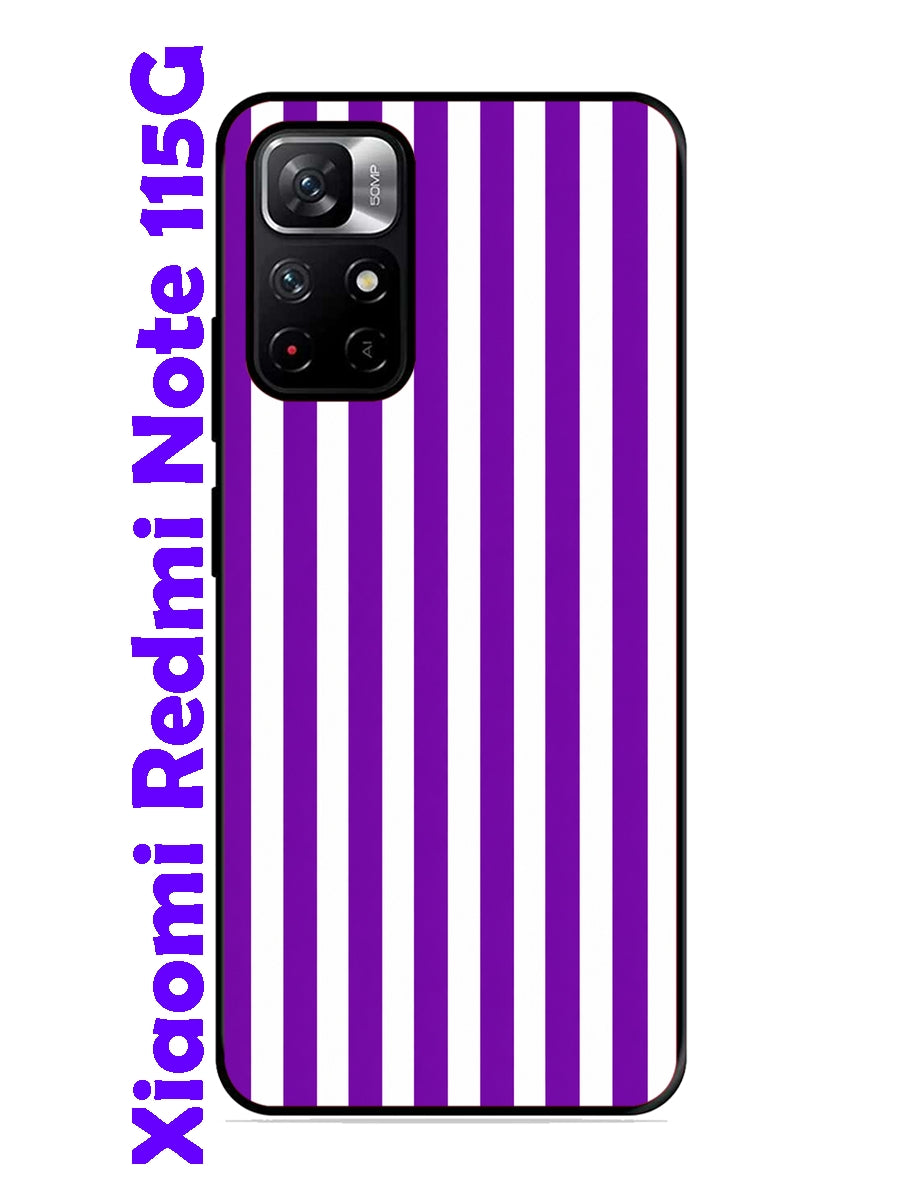 XIAOMI Redmi Note 11 5G Vertical Stripes Vivid Purple