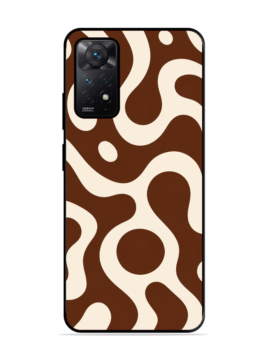 XIAOMI Redmi Note 11 Pro Fluid wave pattern Dark Chocolate