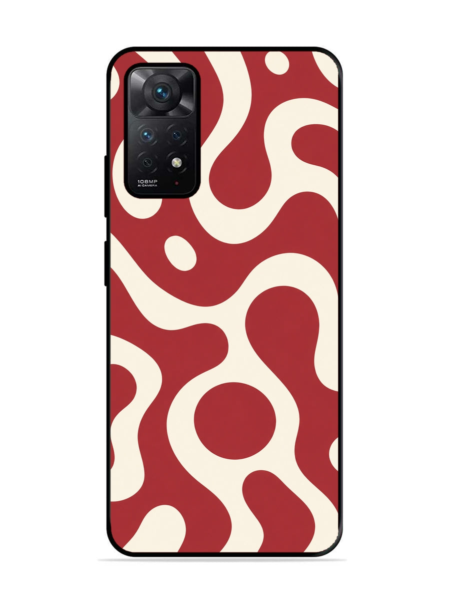 XIAOMI Redmi Note 11 Pro Fluid wave pattern Red