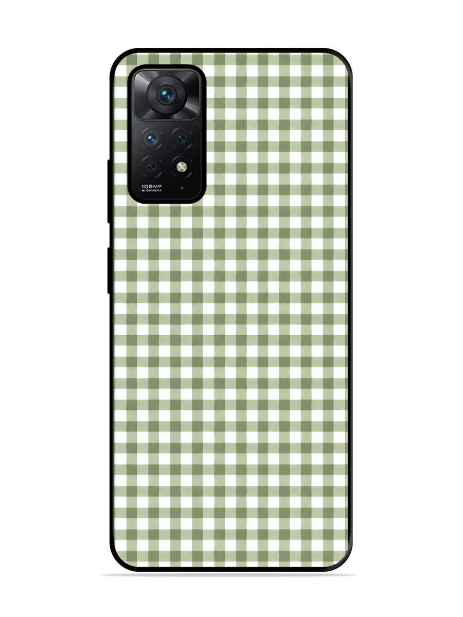 XIAOMI Redmi Note 11 Pro Gingham Checks Sage Green
