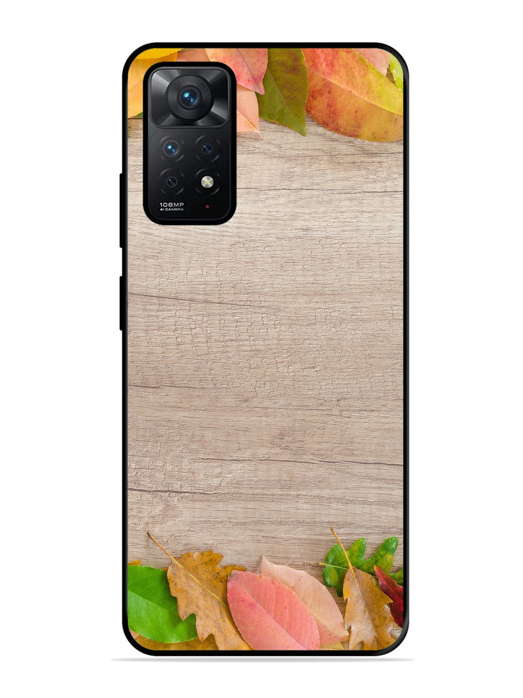 XIAOMI Redmi Note 11 Pro 5G Autumn Leafs On Wooden Table