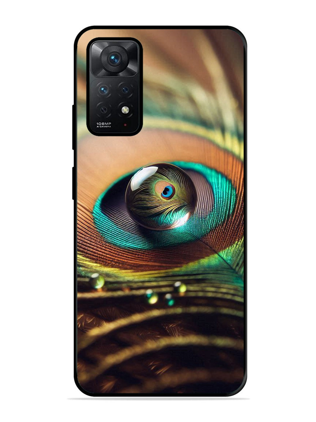 XIAOMI Redmi Note 11 Pro 5G Water Drop On Peacock Feather