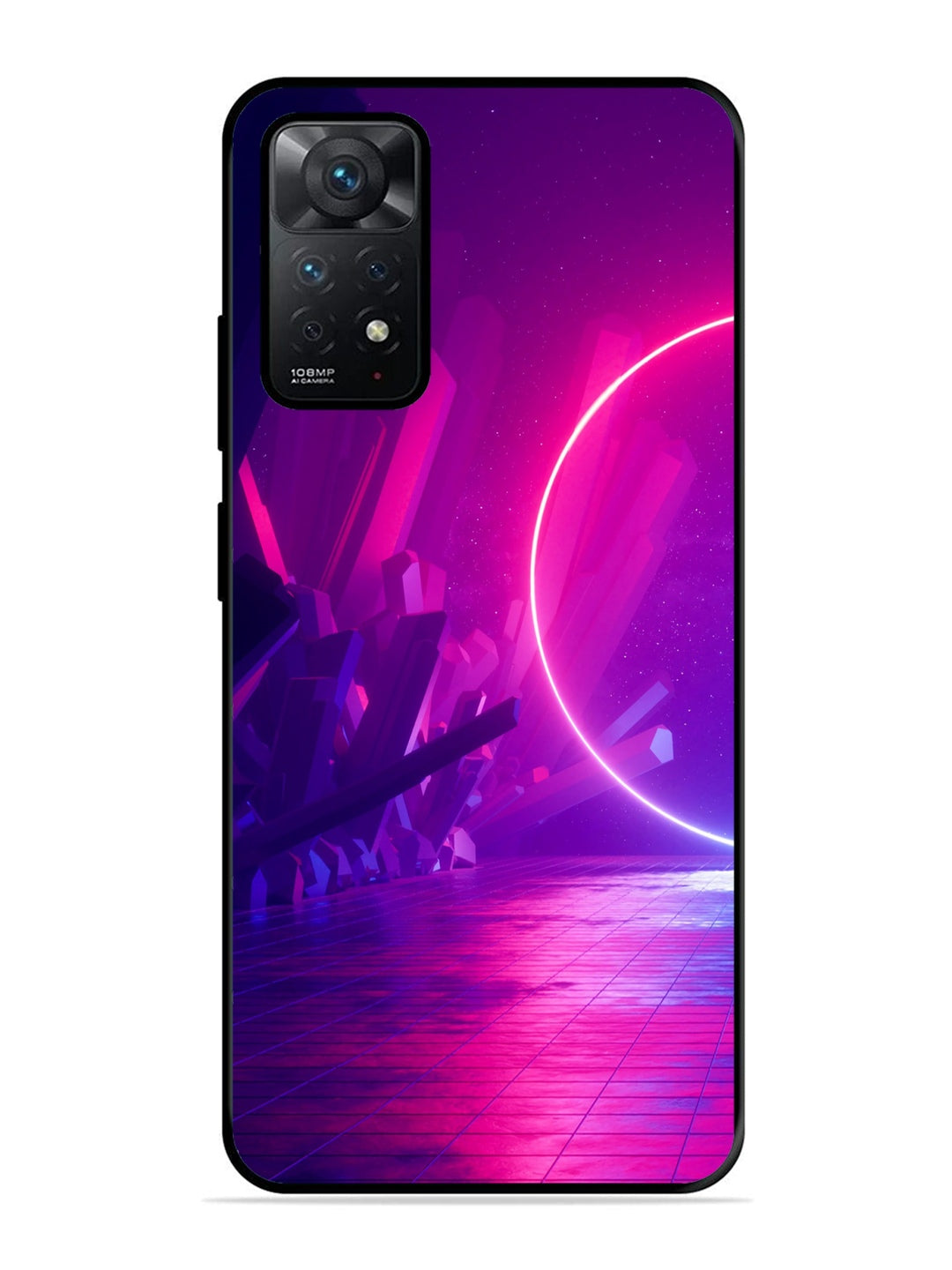 XIAOMI Redmi Note 11 Pro 5G abstract with Neon Light