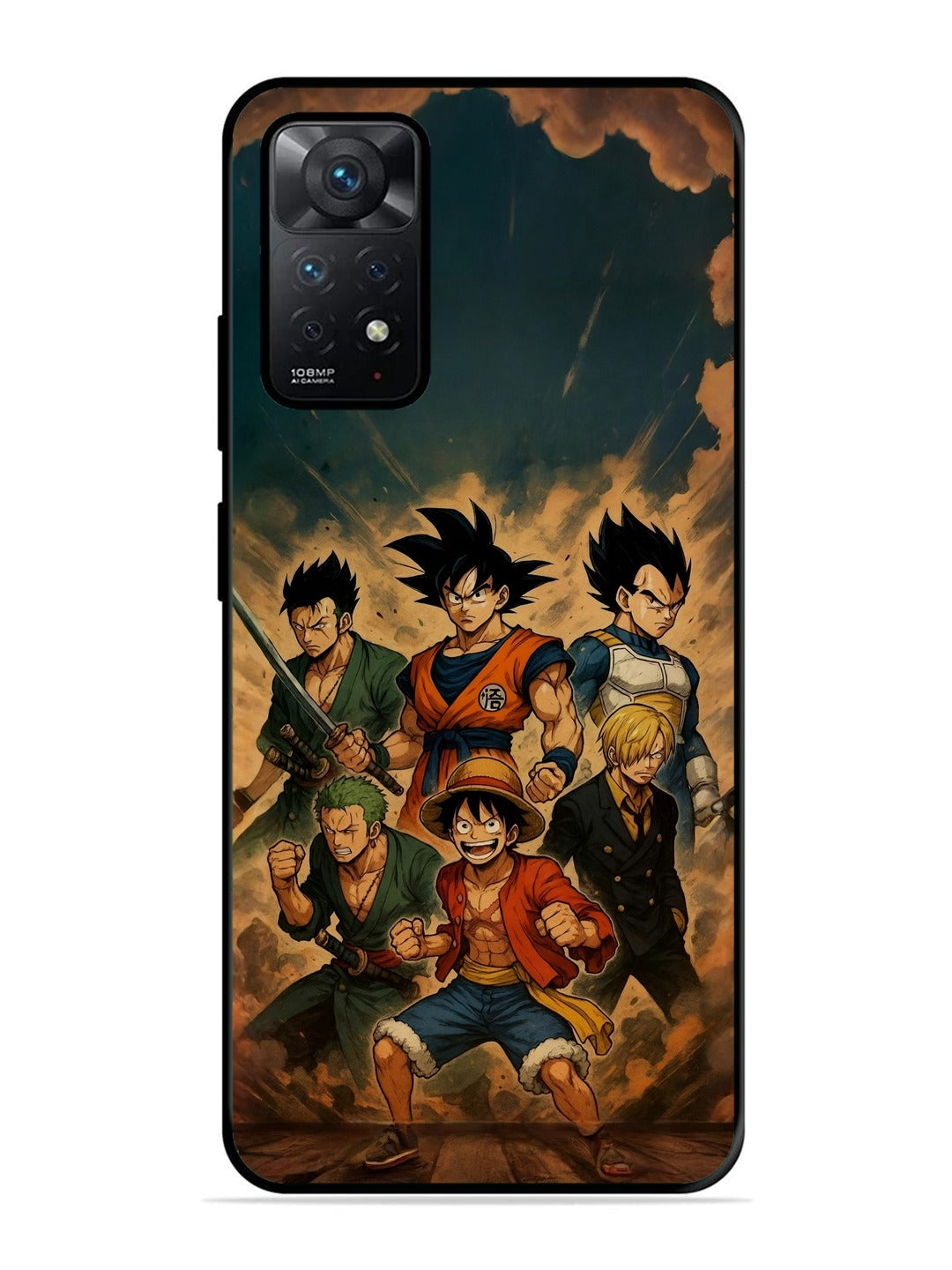 XIAOMI Redmi Note 11 Pro 5G OnePiece n Dragon Ball Z in one team