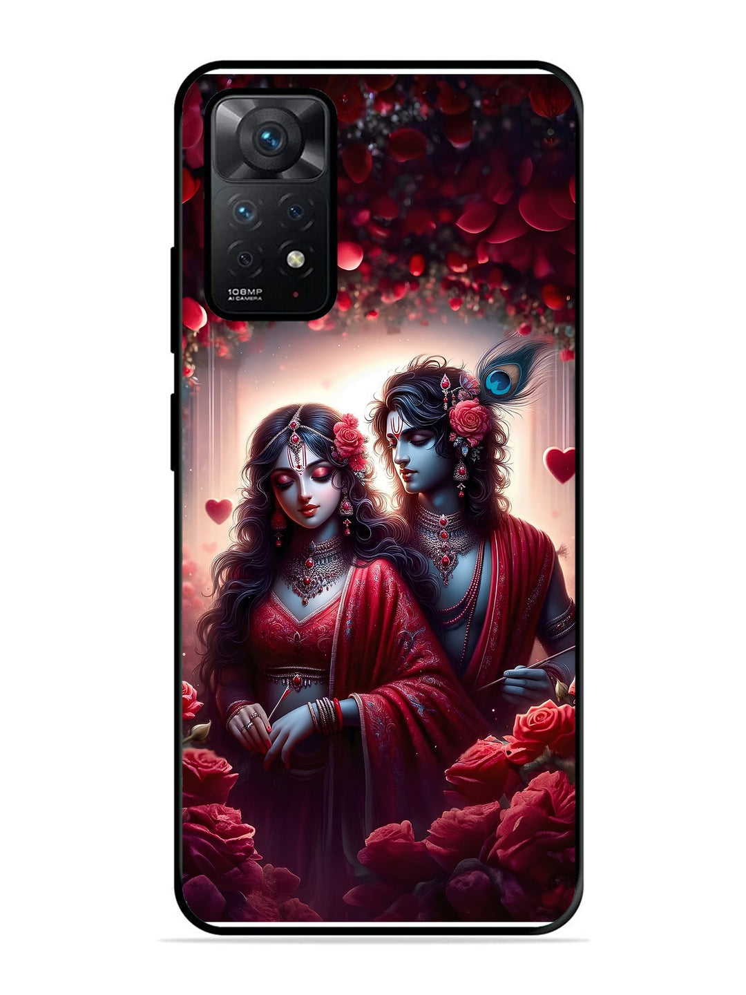 XIAOMI Redmi Note 11 Pro 5G Couples in Red theme like Radha Krishna