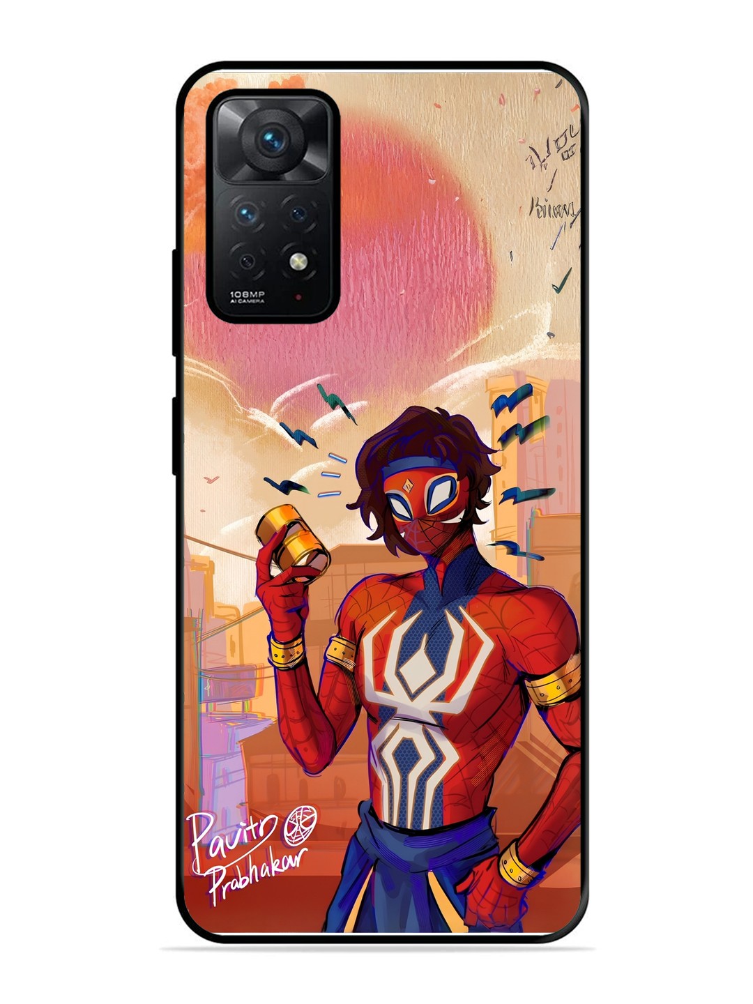 XIAOMI Redmi Note 11 Pro 5G Pavitra Prabhakar Indian Spiderman Posing