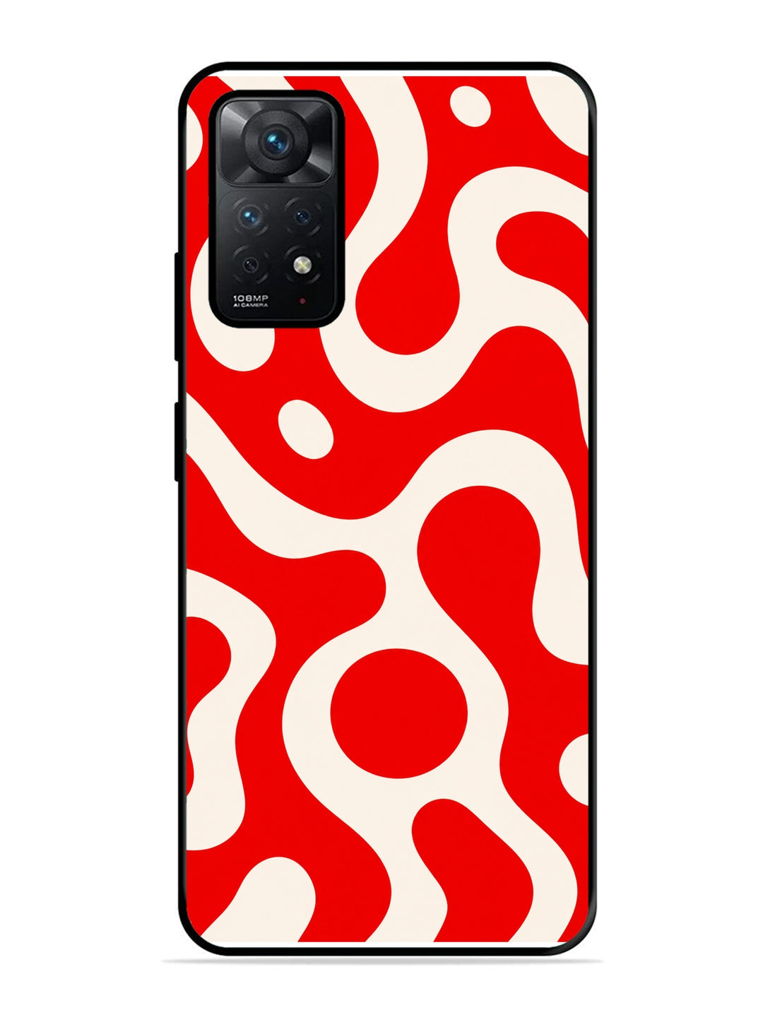 XIAOMI Redmi Note 11 Pro 5G Fluid wave pattern Vivid Red