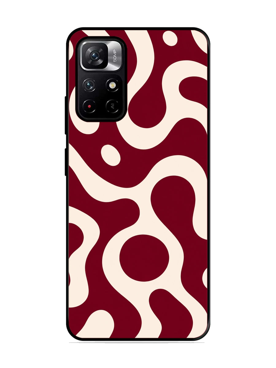 XIAOMI Redmi Note 11T 5G Fluid wave pattern Deep Maroon