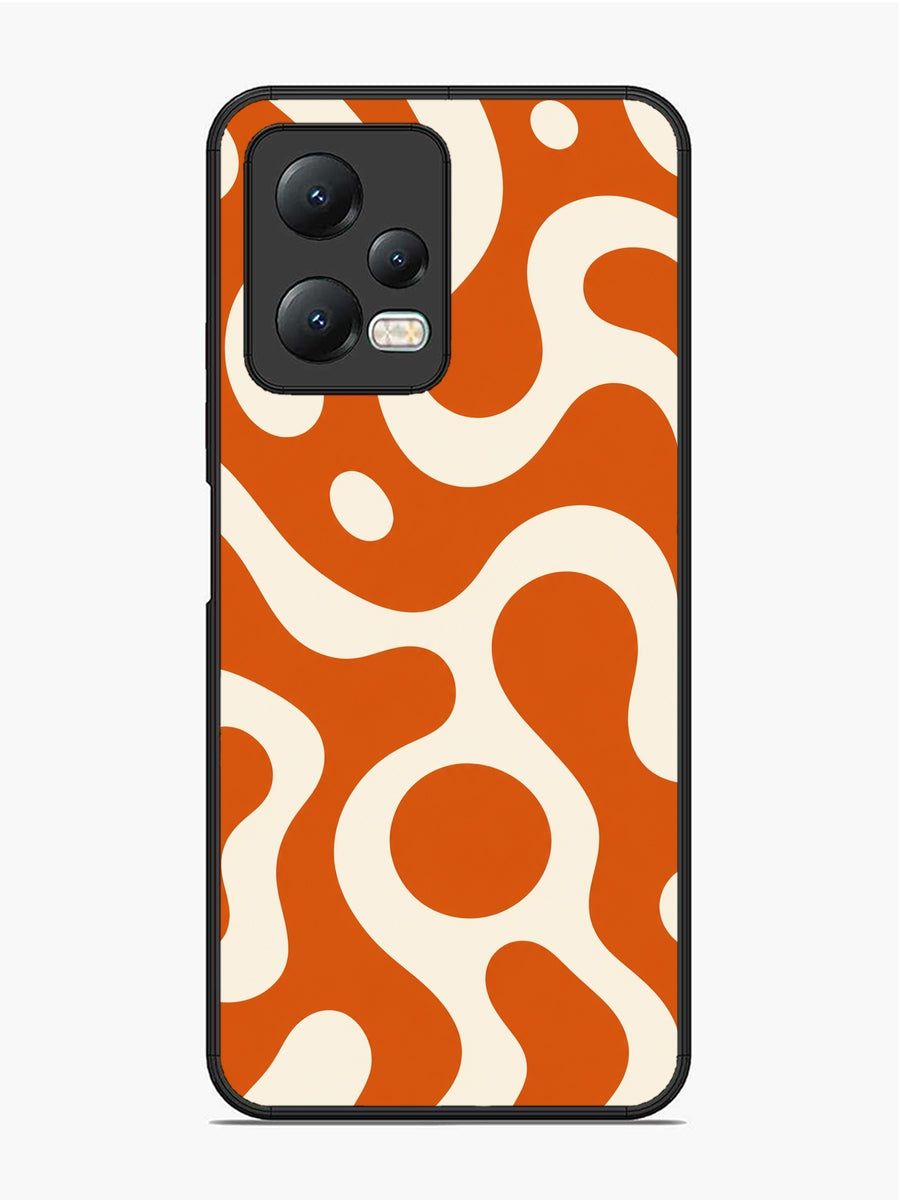 XIAOMI Redmi Note 12 5G Fluid wave pattern Orange