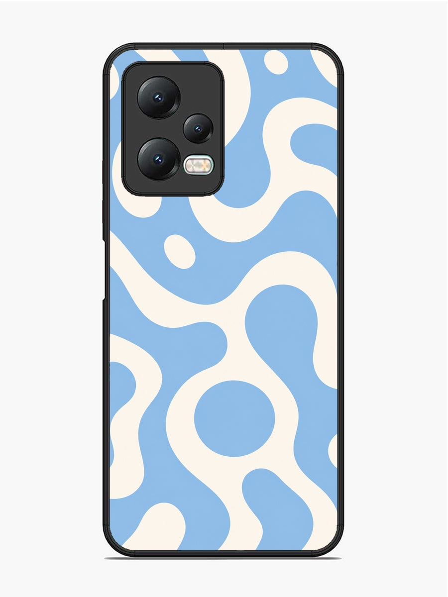 XIAOMI Redmi Note 12 5G Fluid wave pattern Sky Blue