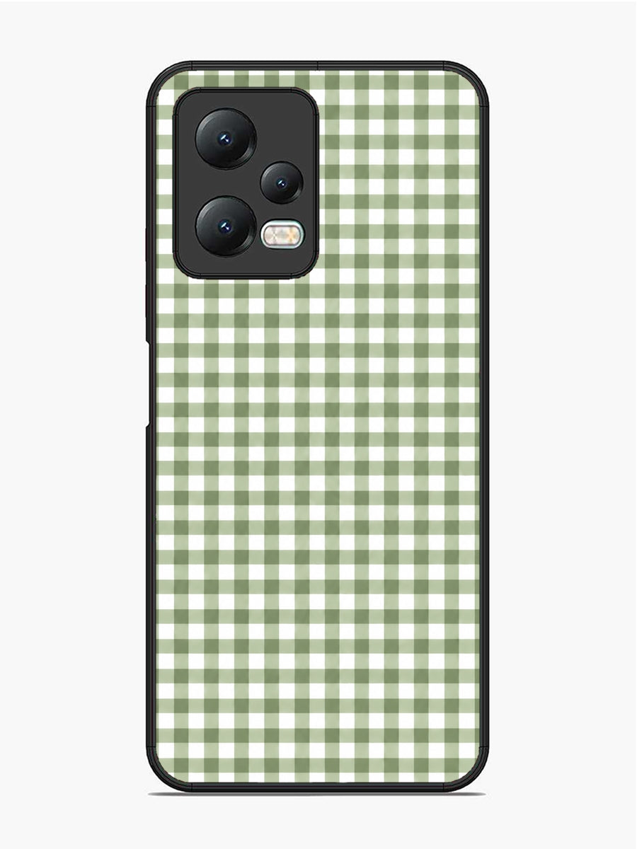 XIAOMI Redmi Note 12 5G Gingham Checks Sage Green