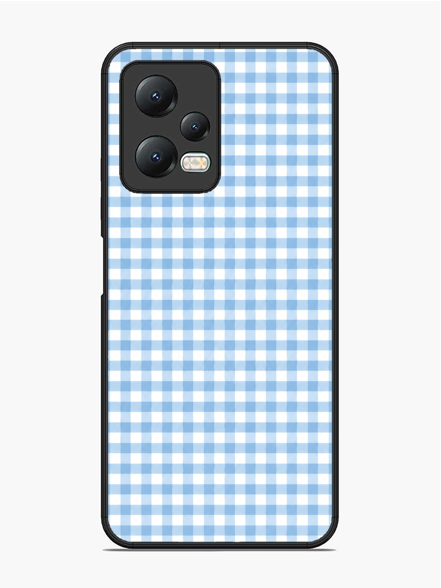 XIAOMI Redmi Note 12 5G Gingham Checks Sky blue