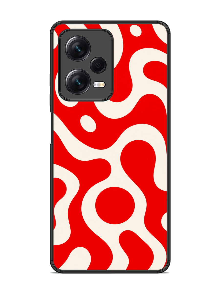 XIAOMI Redmi Note 12 Pro 5G Fluid wave pattern Vivid Red