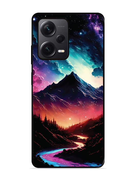 Xiaomi Redmi NOTE 12 PRO PLUS 5g mountain-valley-Colorful-cloud-at-night