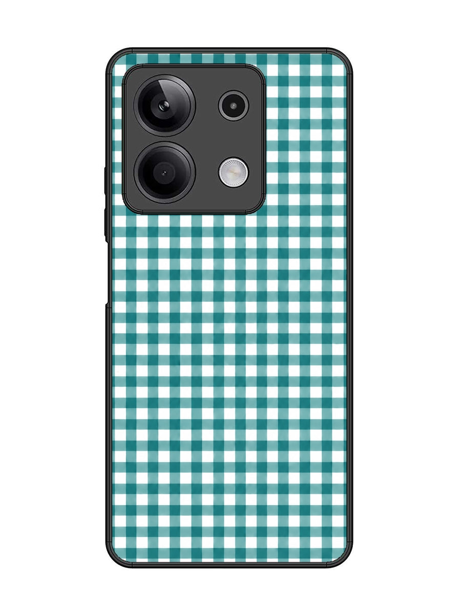XIAOMI Redmi Note 13 5G Gingham Checks Teal Gree