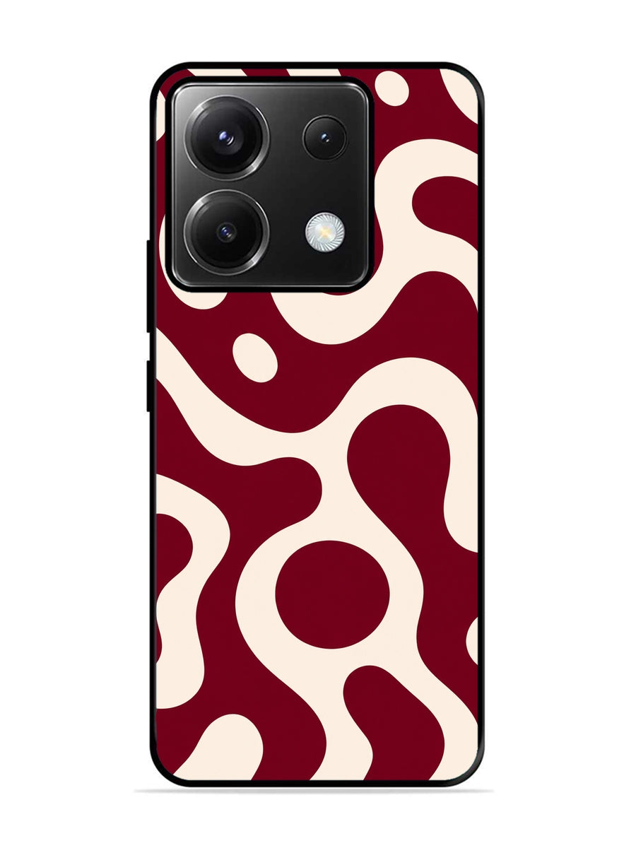 XIAOMI Redmi Note 13 Pro 5G Fluid wave pattern Deep Maroon