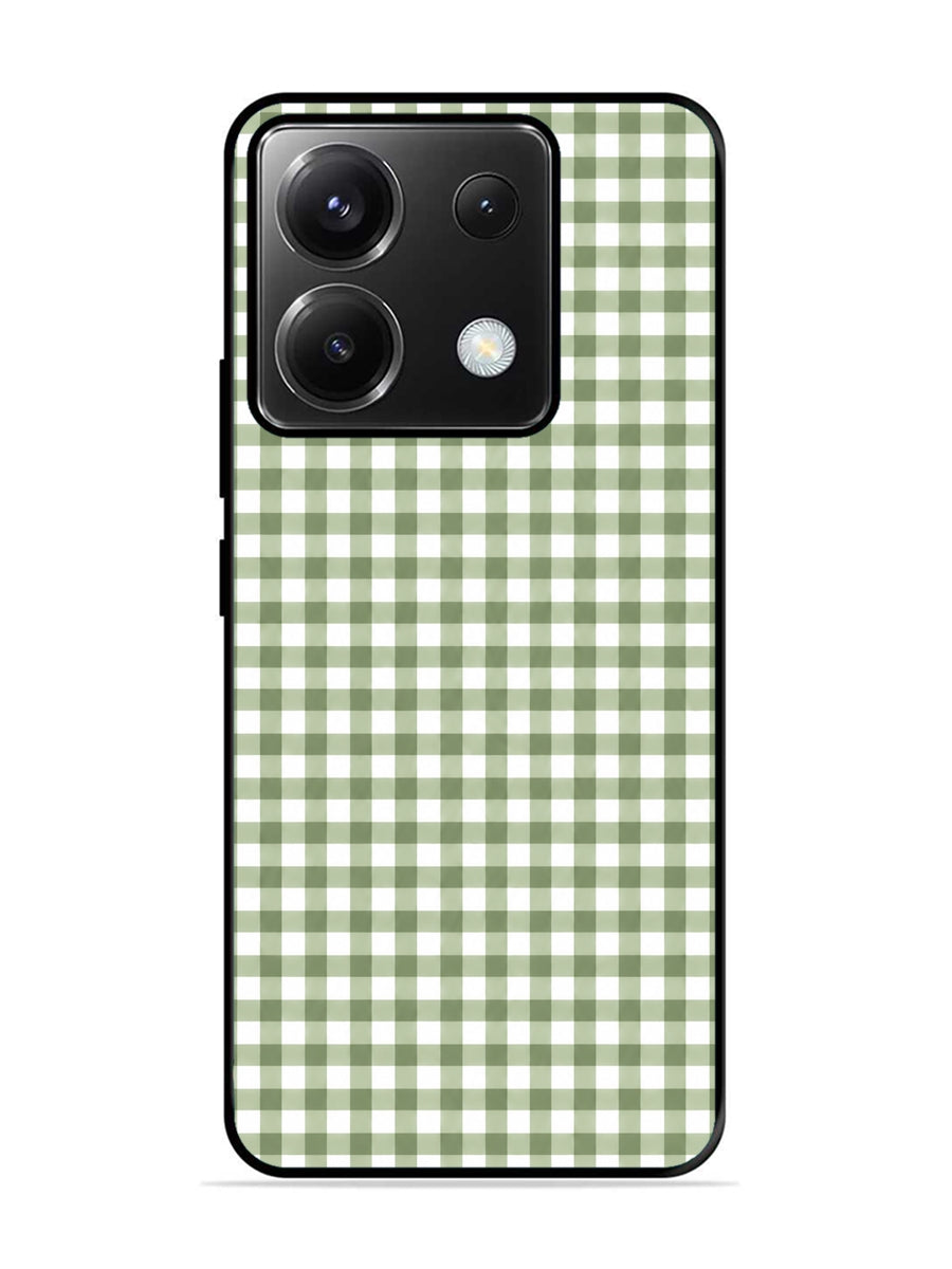 XIAOMI Redmi Note 13 Pro 5G Gingham Checks Sage Green