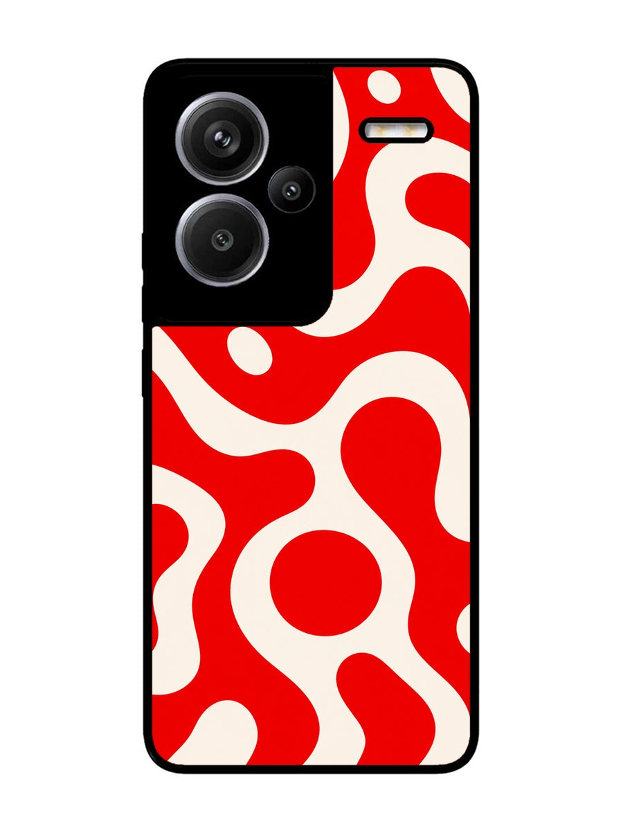 XIAOMI Redmi Note 13 Pro Plus 5G Fluid wave pattern Vivid Red