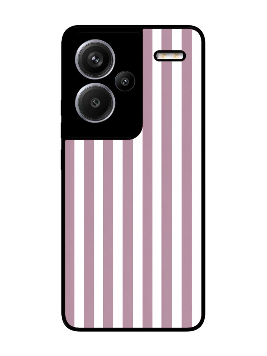 XIAOMI Redmi Note 13 Pro Plus 5G Vertical Stripes Dusty Mauve