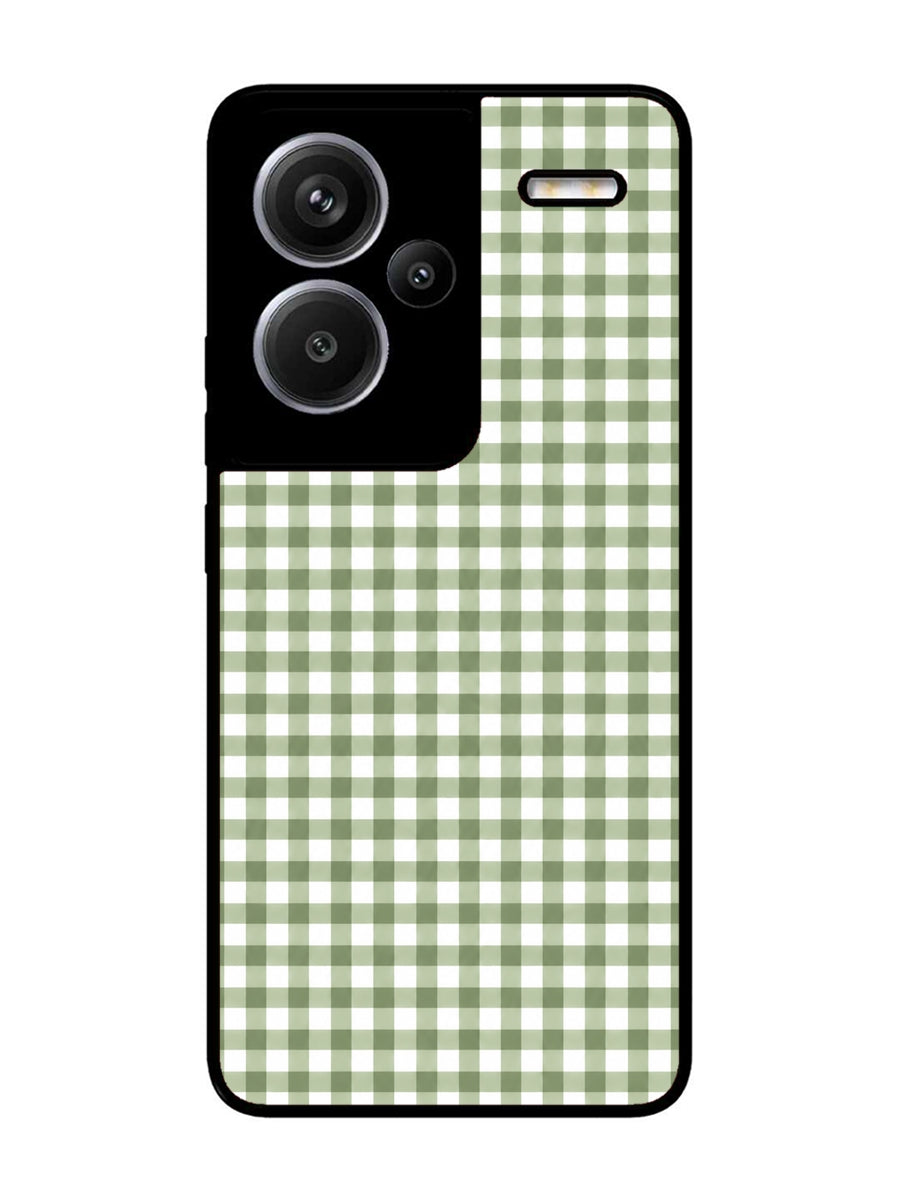 XIAOMI Redmi Note 13 Pro Plus 5G Gingham Checks Sage Green