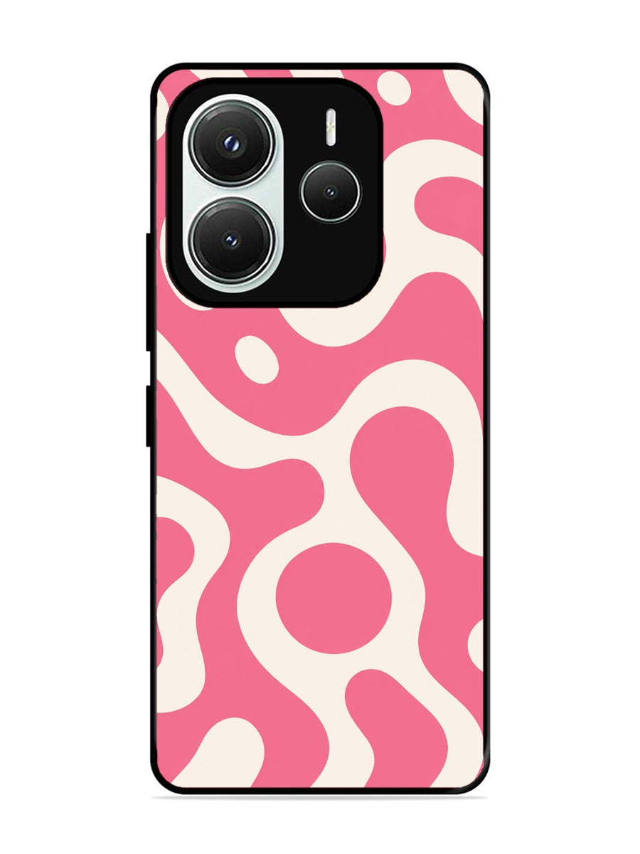 XIAOMI Redmi Note 14 5G Fluid wave pattern Pink