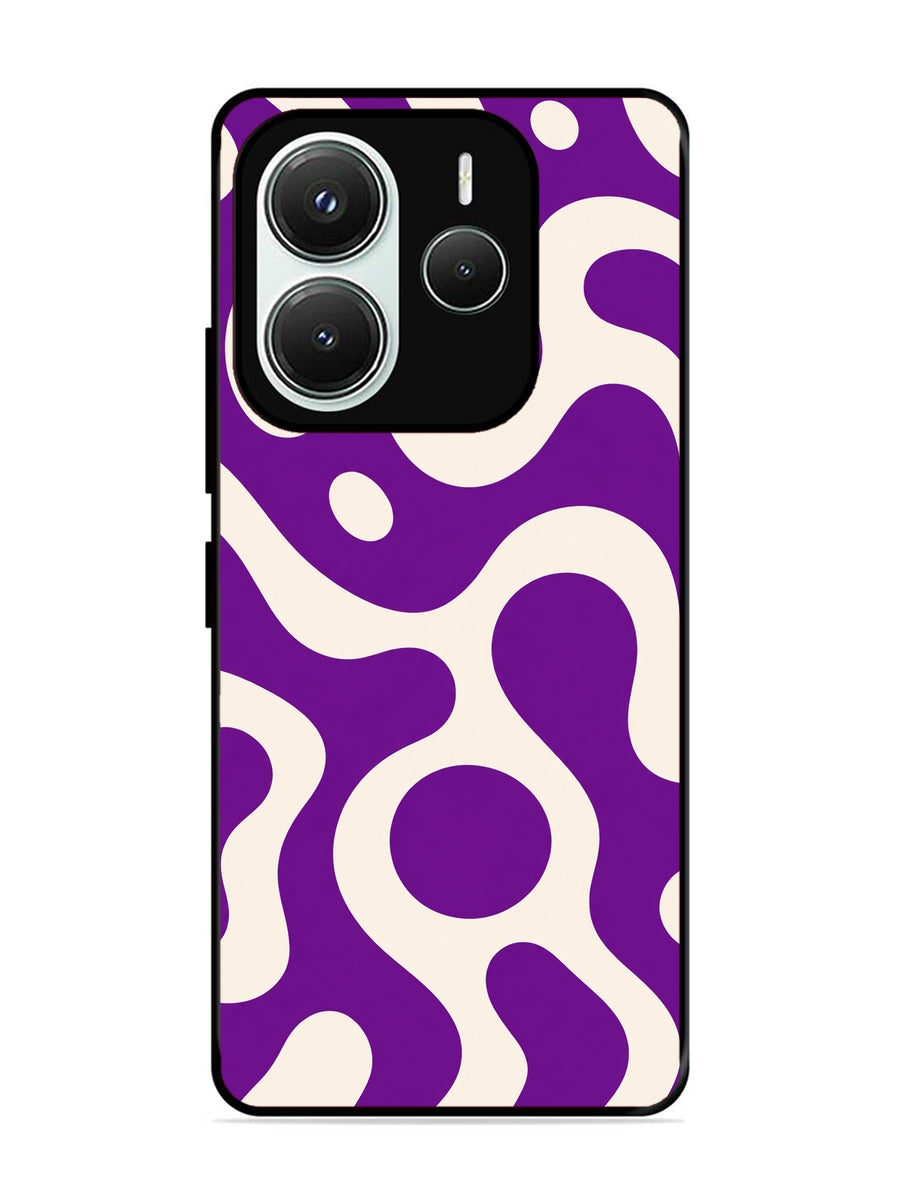 XIAOMI Redmi Note 14 5G Fluid wave pattern Purple