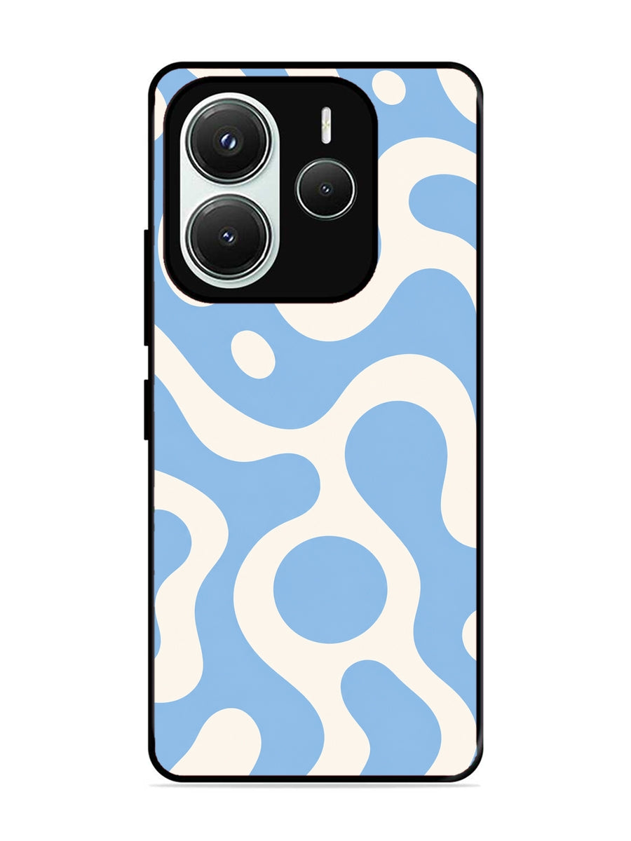 XIAOMI Redmi Note 14 5G Fluid wave pattern Sky Blue