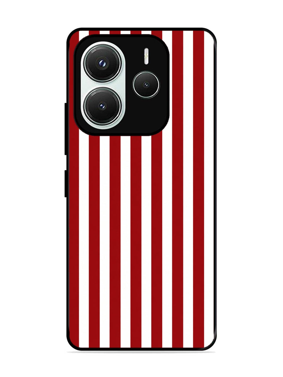 XIAOMI Redmi Note 14 5G Vertical Stripes Deep Red