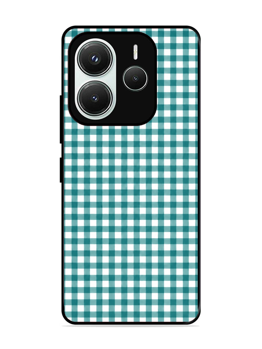 XIAOMI Redmi Note 14 5G Gingham Checks Teal Gree