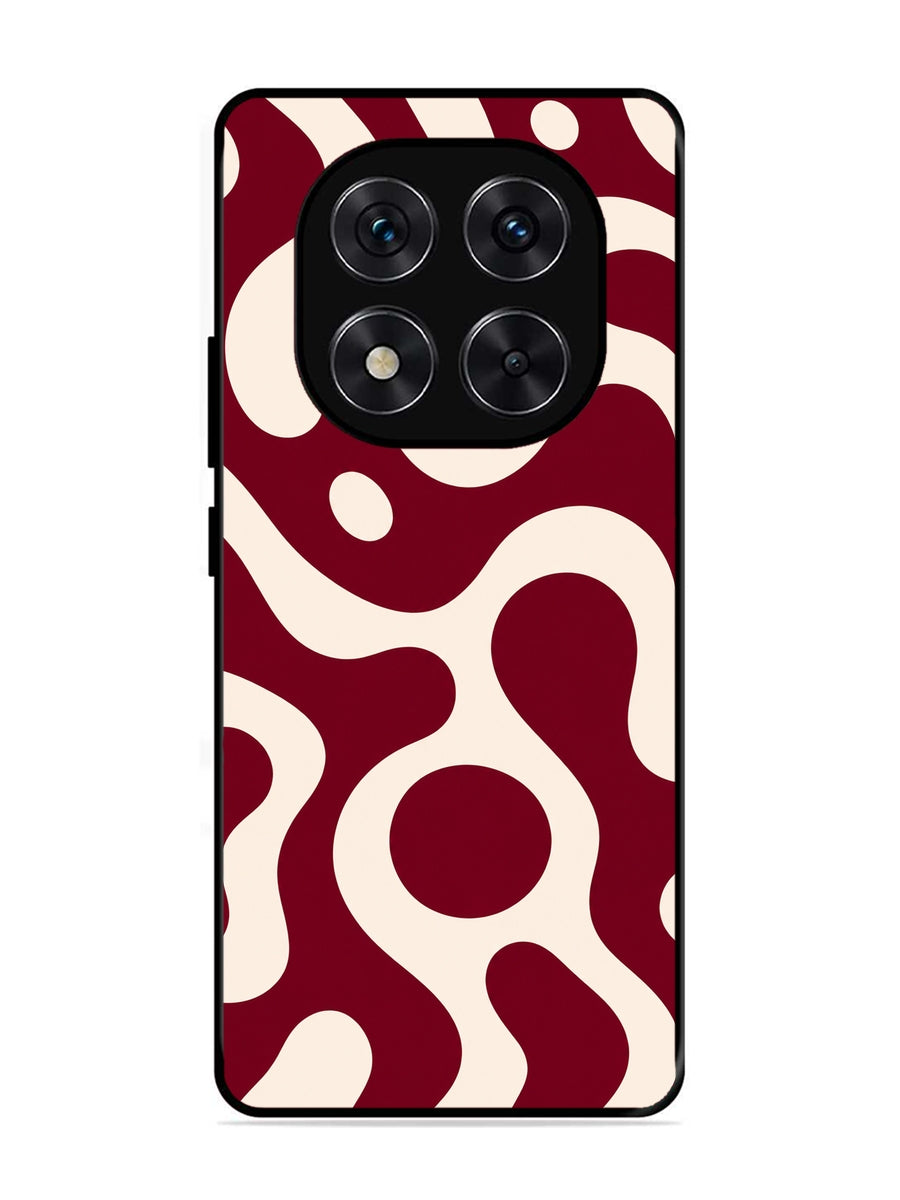 XIAOMI Redmi Note 14 Pro 5G Fluid wave pattern Deep Maroon