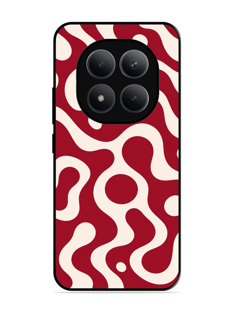 XIAOMI Redmi Note 15 Pro 5G Fluid wave pattern Wine Red