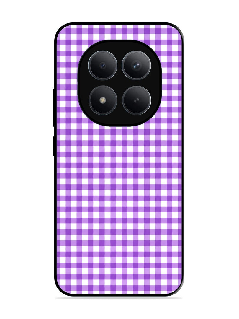XIAOMI Redmi Note 15 Pro 5G Gingham Checks purple