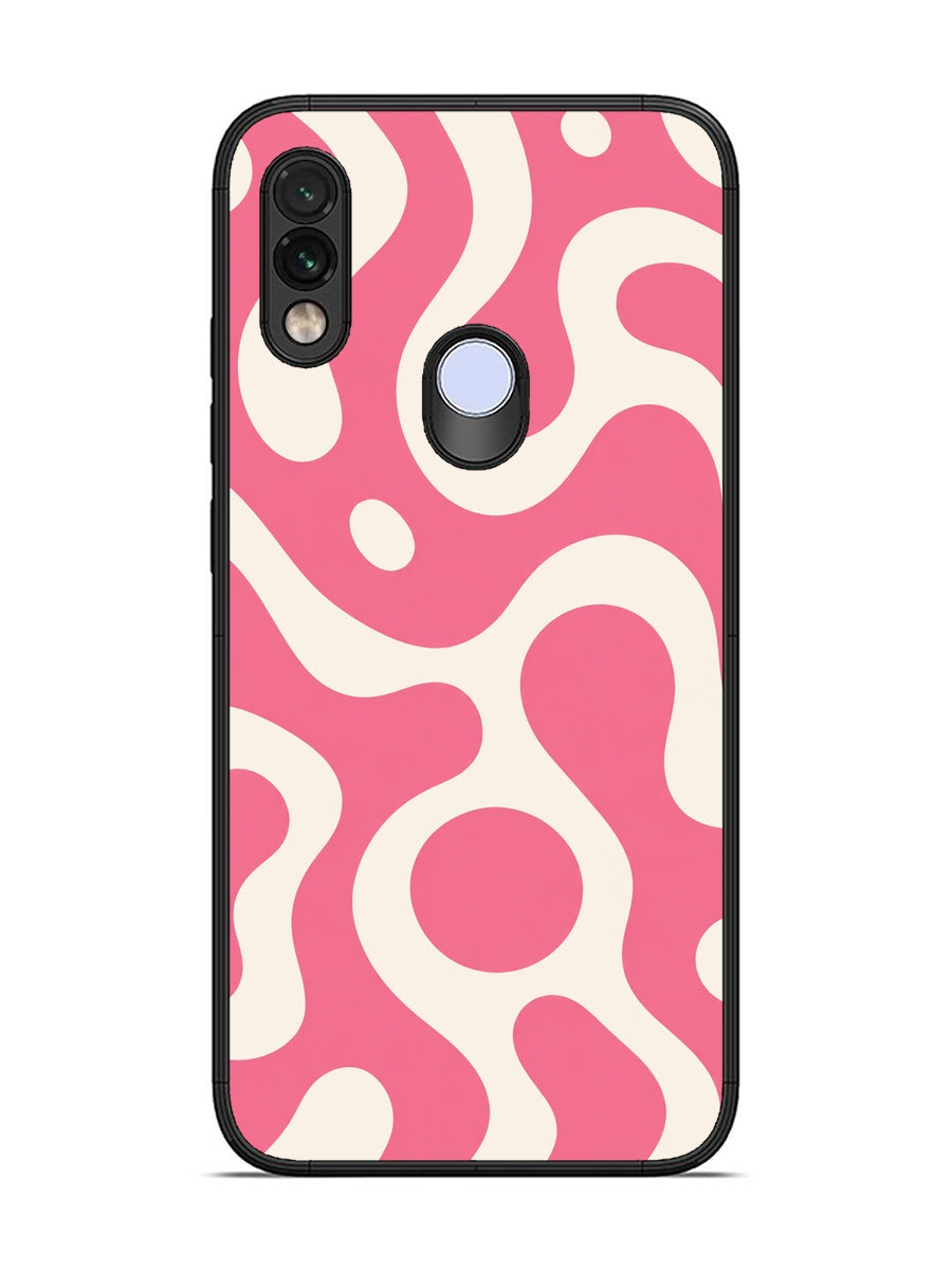 XIAOMI Redmi Note 7 Fluid wave pattern Pink