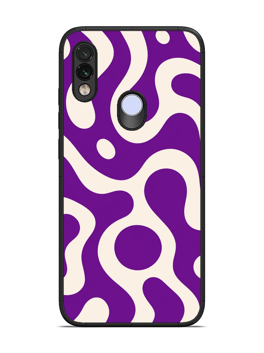 XIAOMI Redmi Note 7 Fluid wave pattern Purple
