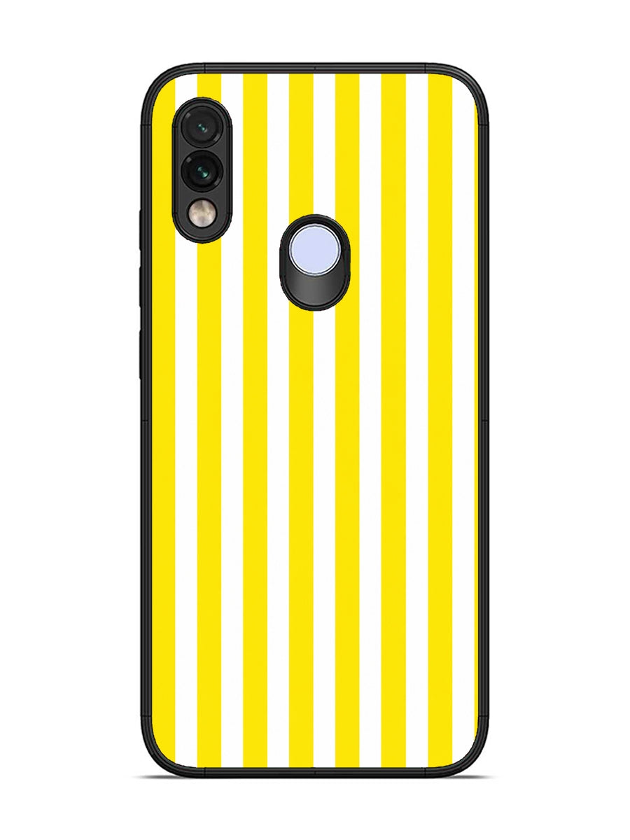 XIAOMI Redmi Note 7 Vertical Stripes Bright Yellow