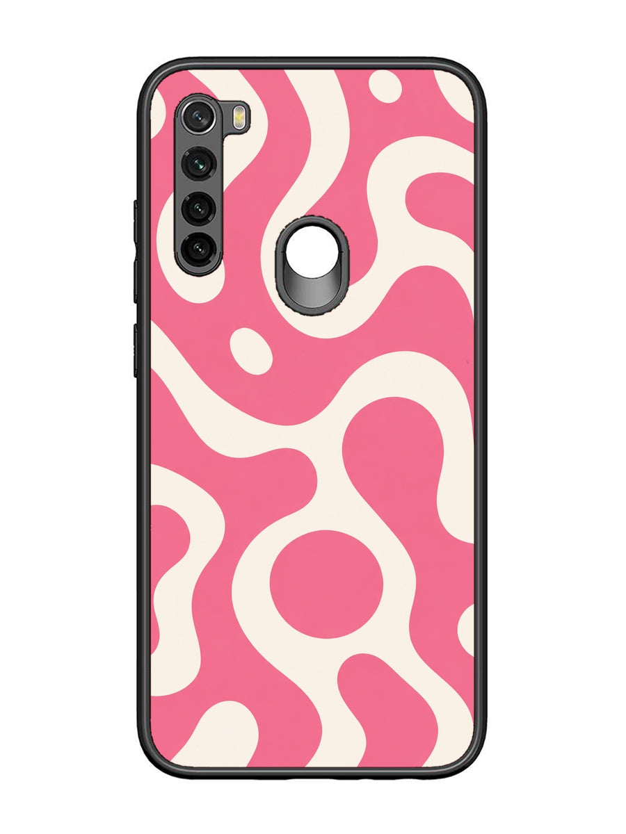 XIAOMI Redmi Note 8 Fluid wave pattern Pink