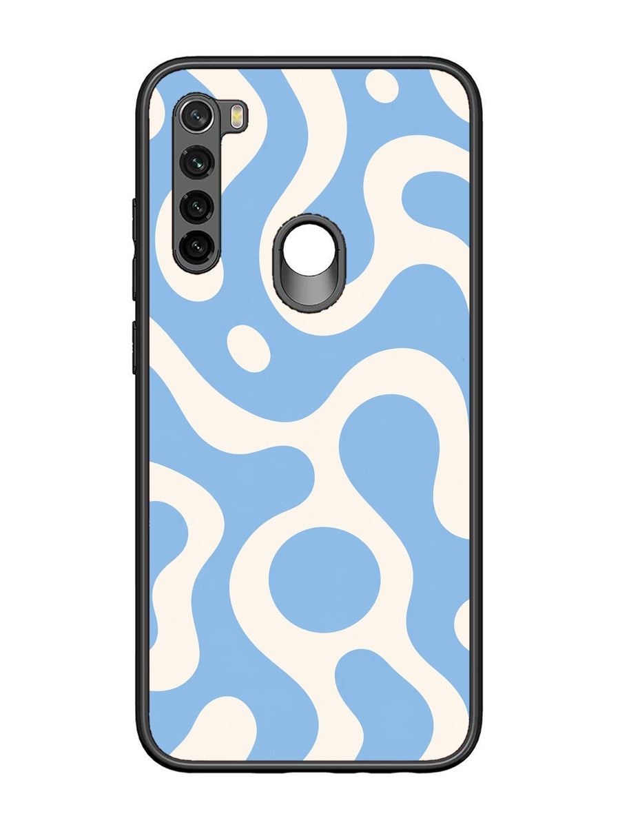 XIAOMI Redmi Note 8 Fluid wave pattern Sky Blue
