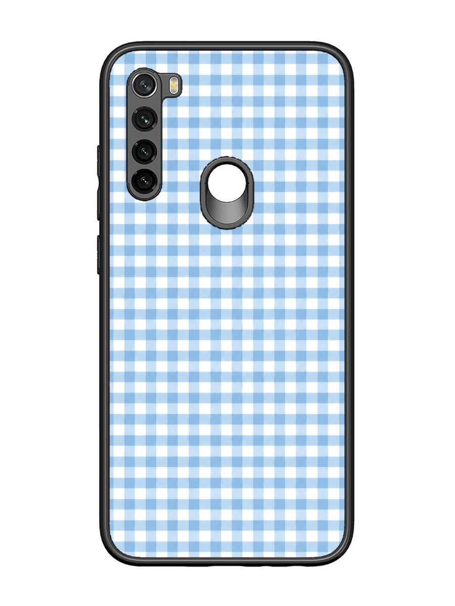 XIAOMI Redmi Note 8 Gingham Checks Sky blue