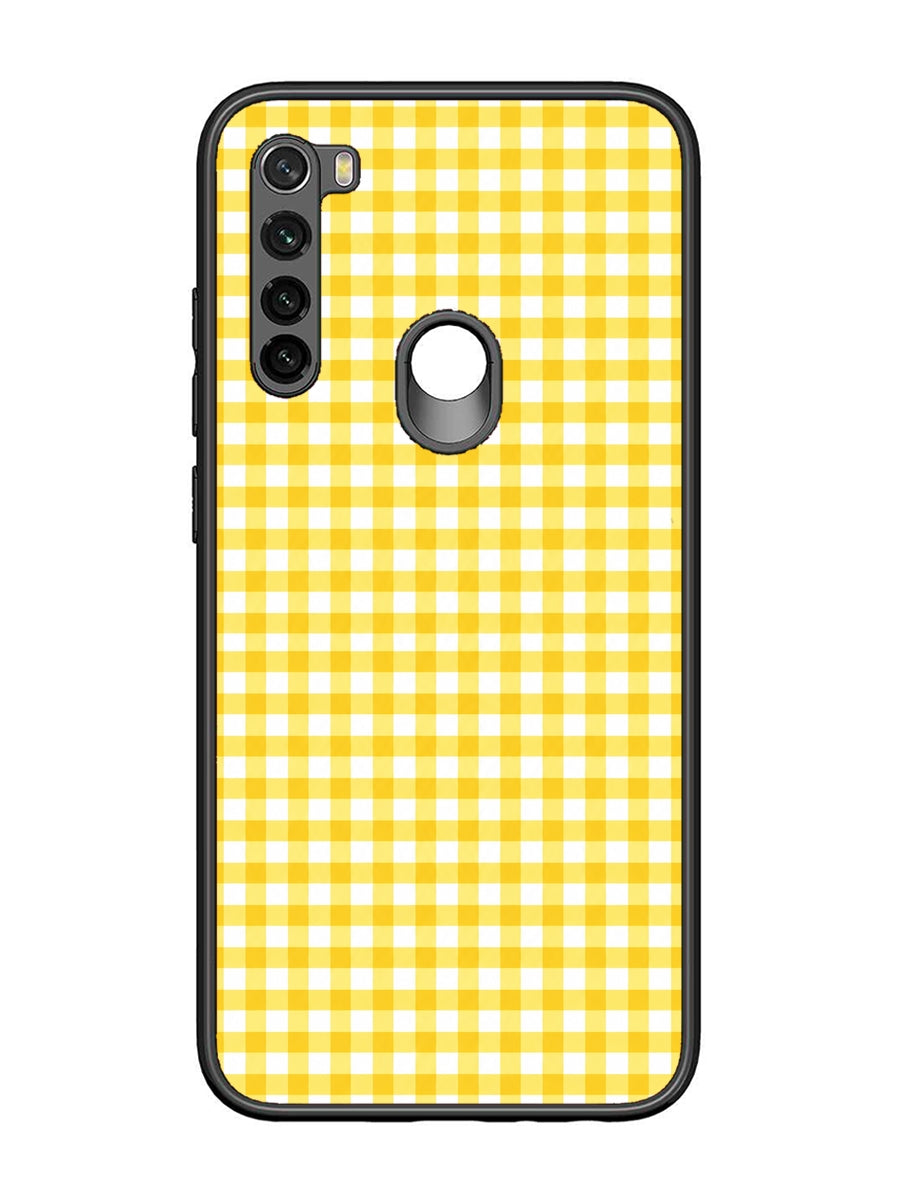 XIAOMI Redmi Note 8 Gingham Checks Yellow