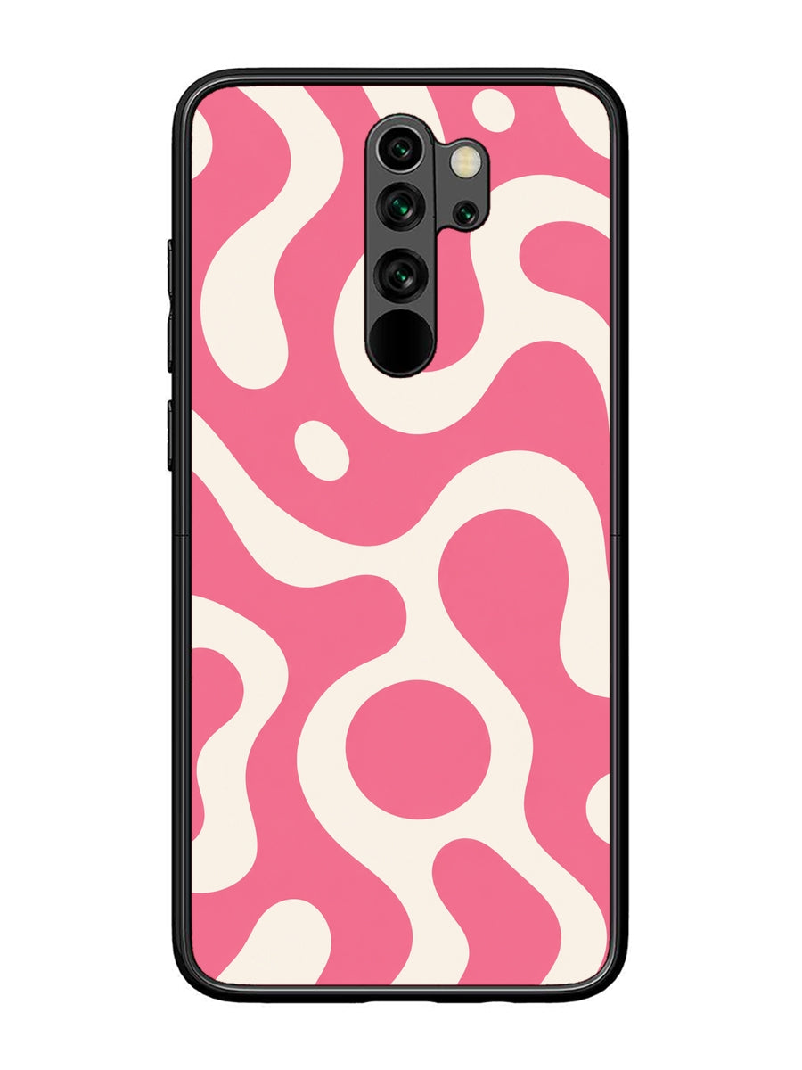 XIAOMI Redmi Note 8 Pro Fluid wave pattern Pink