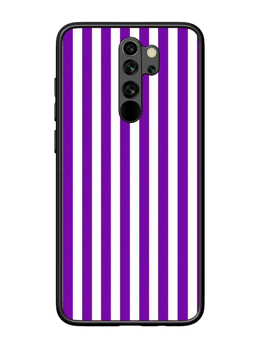 XIAOMI Redmi Note 8 Pro Vertical Stripes Vivid Purple