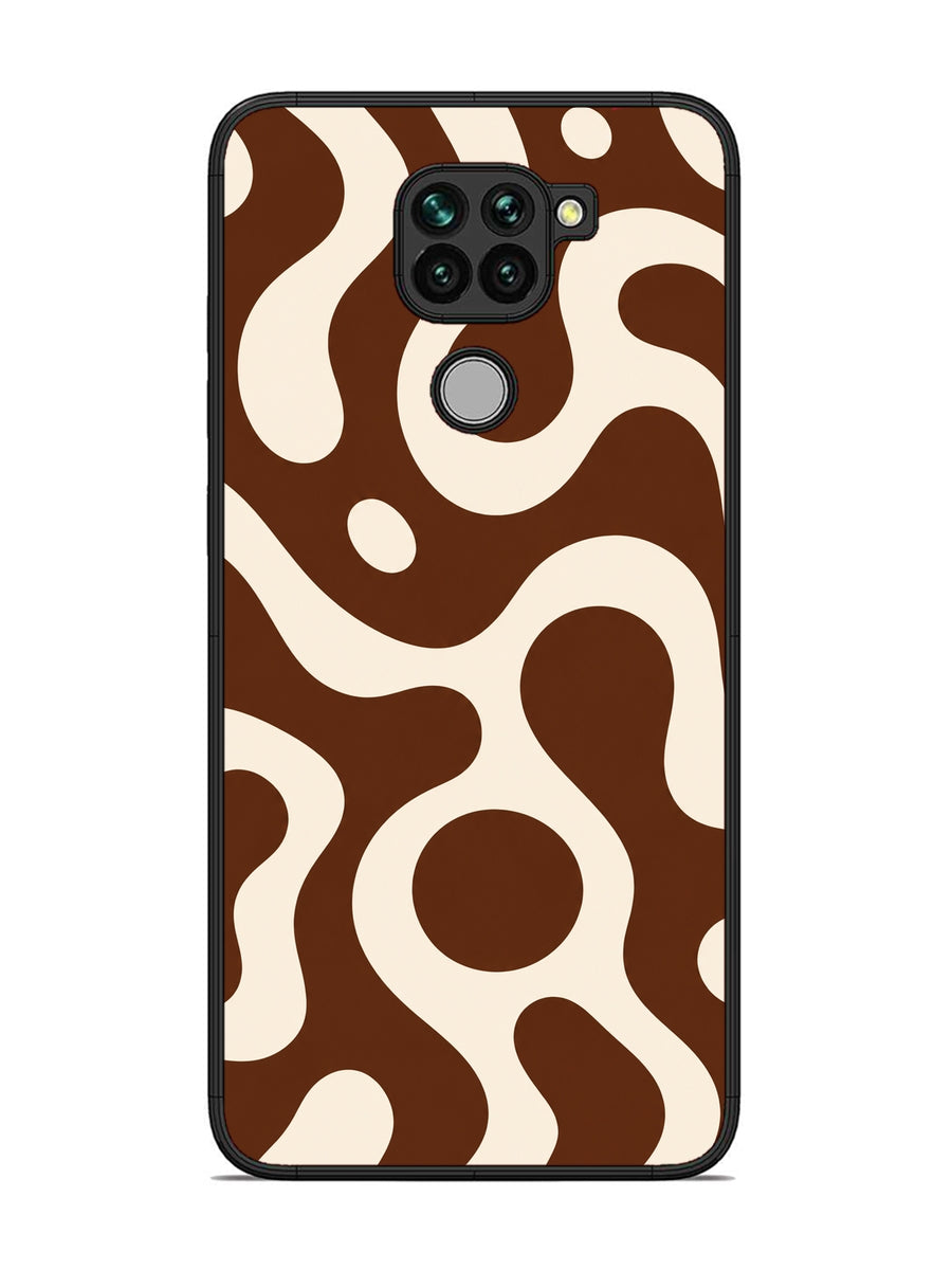 XIAOMI Redmi Note 9 Fluid wave pattern Dark Chocolate