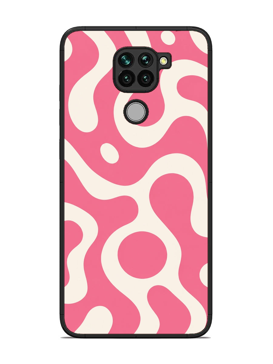 XIAOMI Redmi Note 9 Fluid wave pattern Pink