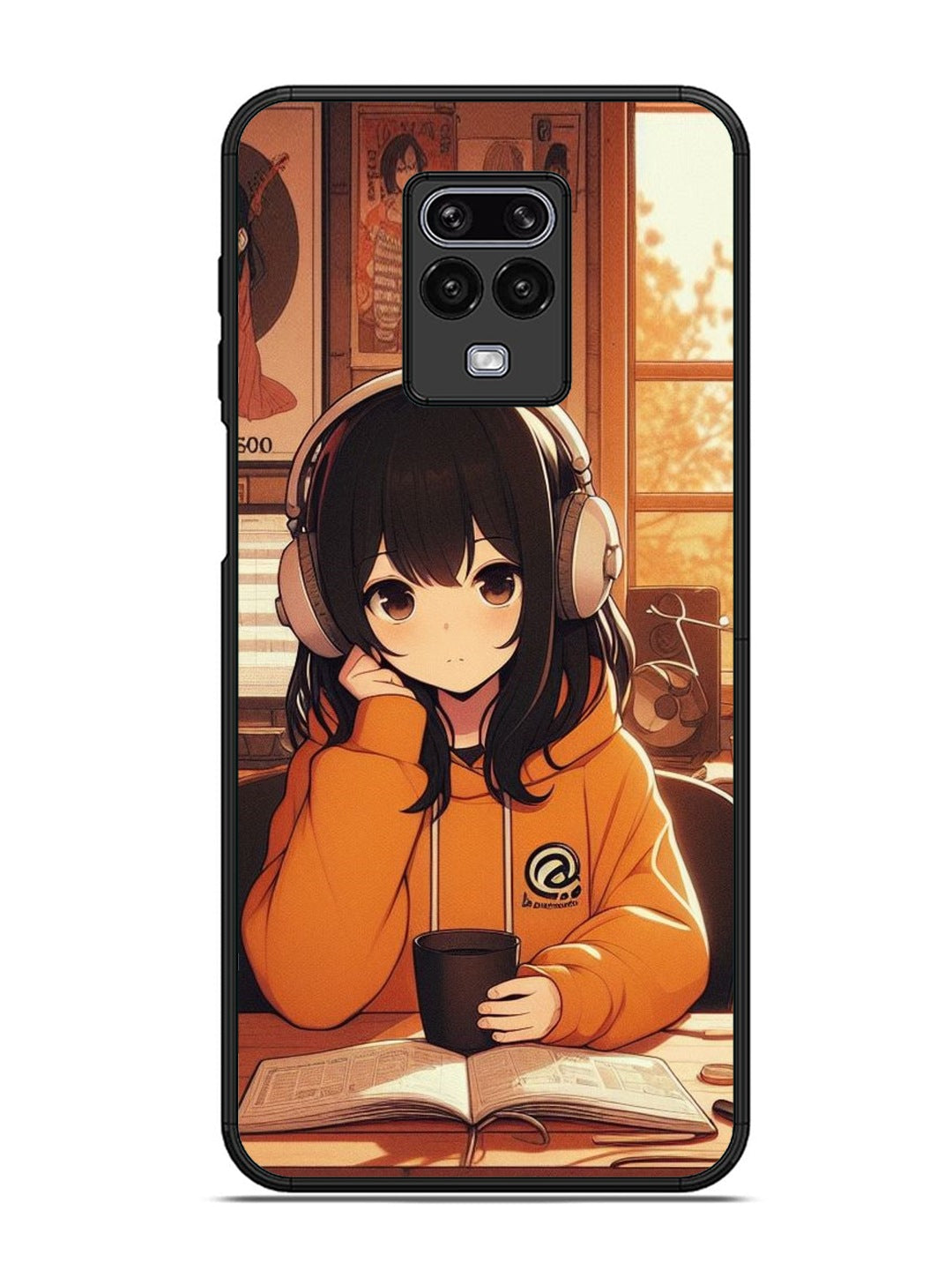 XIAOMI Redmi Note 9 Pro Cute Girl listening Music