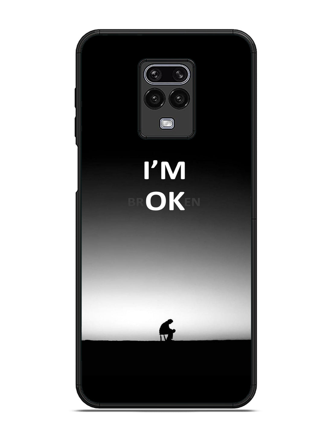 XIAOMI Redmi Note 9 Pro I'm Broken A man on Chair Alone