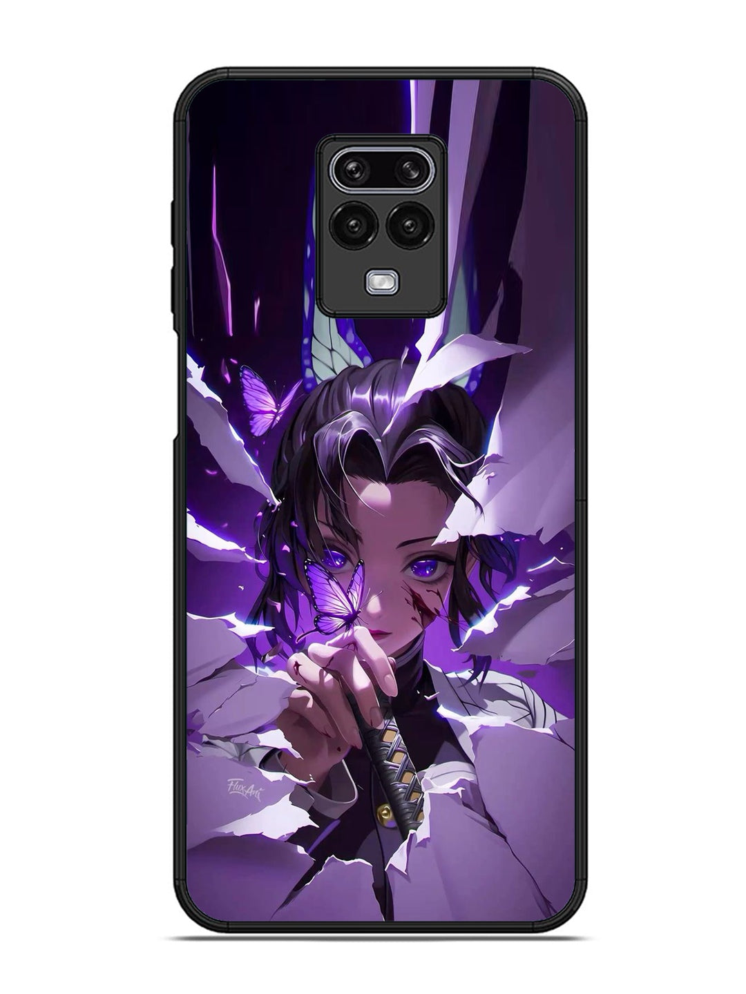 XIAOMI Redmi Note 9 Pro Purple Butterfly Hashira